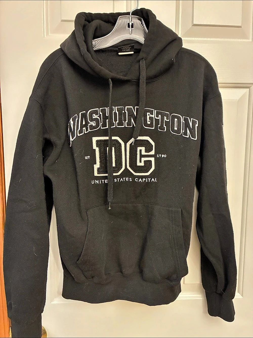 Washington DC Graphic Hoodie Size Medium